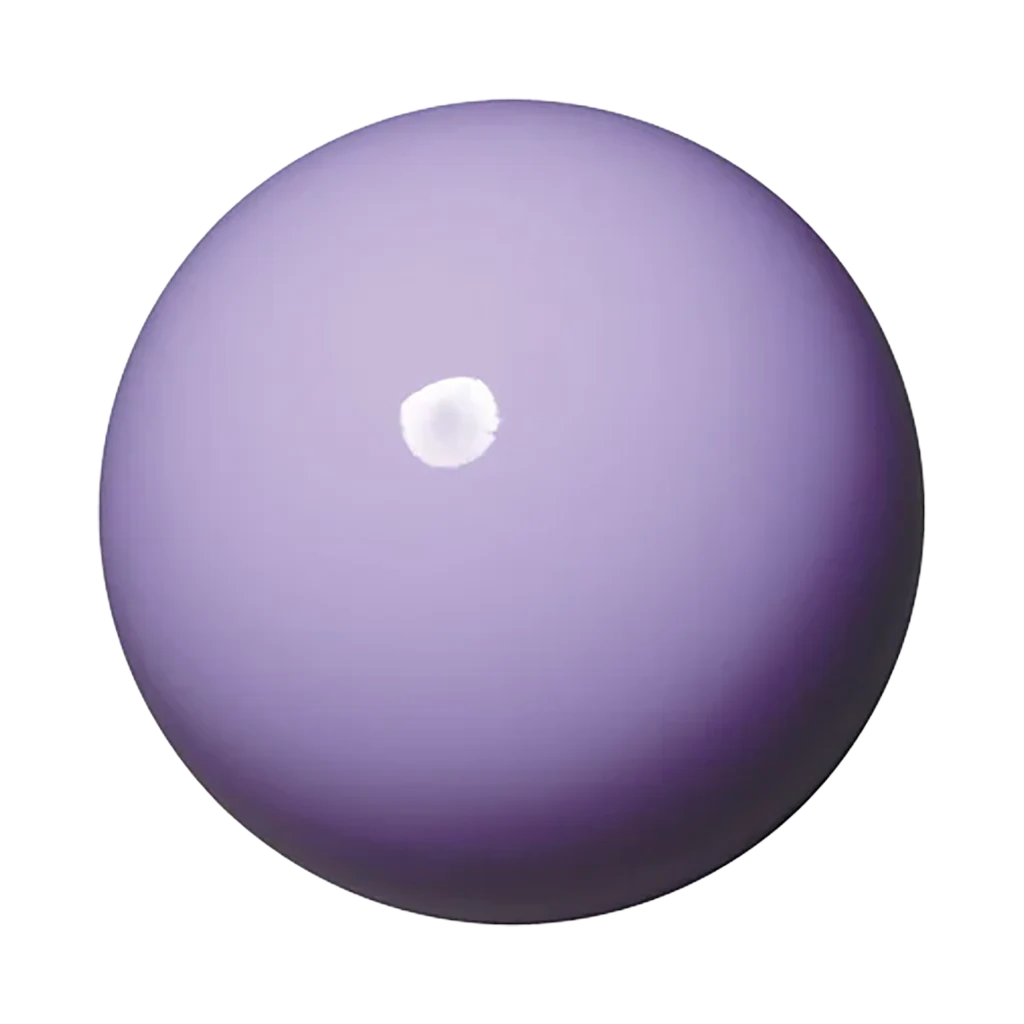 Sasaki meninės gimnastikos kamuolys | Sasaki Rhythmic Gymnastics GymStar Junior Ball M-20C RRK (15 cm, Lilac) | Мяч для художественной гимнастики Сасаки Джимстар Юниор M-20C RRK (сиреневый) - Lanksti.lt