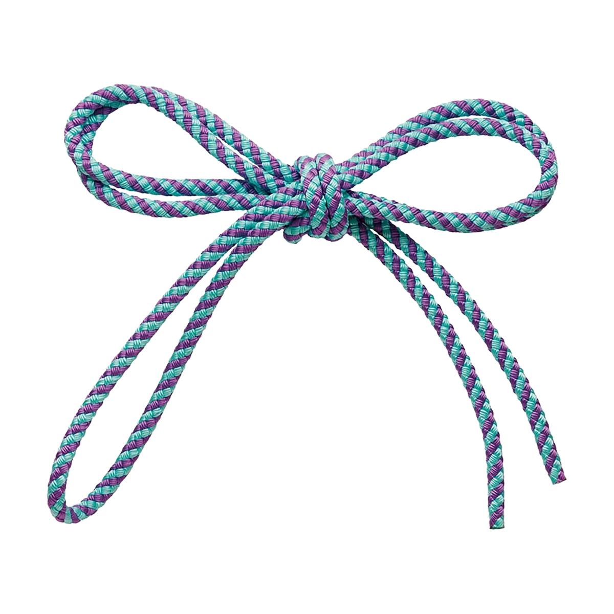 Sasaki rhythmic gymnastics rope, Junior Spiral Rope MJ-243, ice mint and violet, SKU SS-MJ-243-ICMIxVI - lanksti.lt