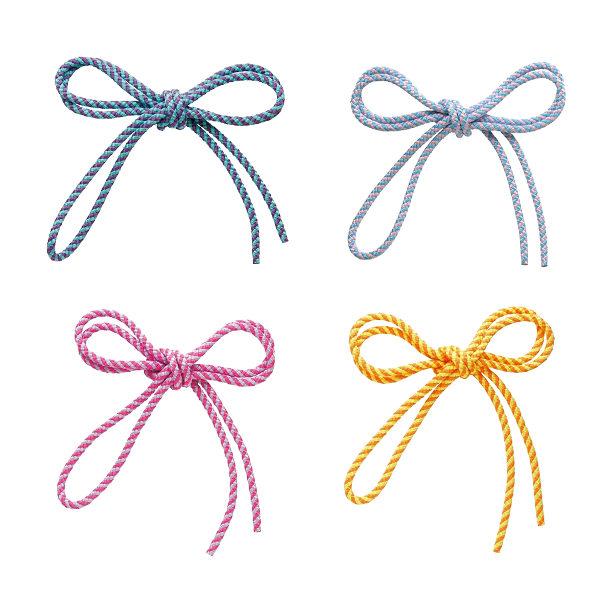 Sasaki rhythmic gymnastics rope, Junior Spiral Rope MJ-243, color combinations - lanksti.lt