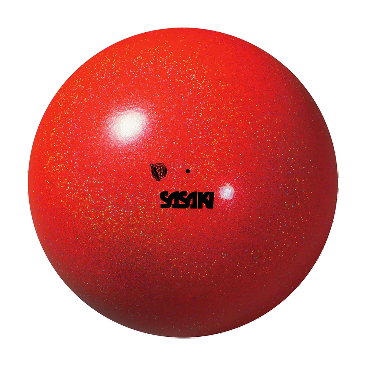 Sasaki Meteor Ball rhythmic gymnastics ball M-207BRM-F FRR, 18.5 cm, Fresh Red, FIG-approved - lanksti.lt