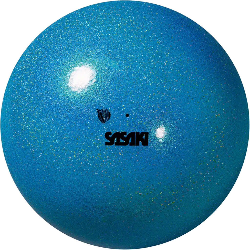 Sasaki meninės gimnastikos kamuolys | Sasaki Rhythmic Gymnastics Meteor Ball FIG M-207BRM-F MABU (18.5 cm, Marine Blue) | Мяч для художественной гимнастики Сасаки Метеор M-207BRM-F MABU (морской синий) - Lanksti.lt