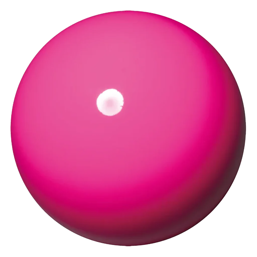 Sasaki meninės gimnastikos kamuolys | Sasaki Rhythmic Gymnastics GymStar Middle Ball M-20B P (17 cm, Pink) | Мяч для художественной гимнастики Сасаки Джимстар Мидл M-20B P (розовый) - Lanksti.lt
