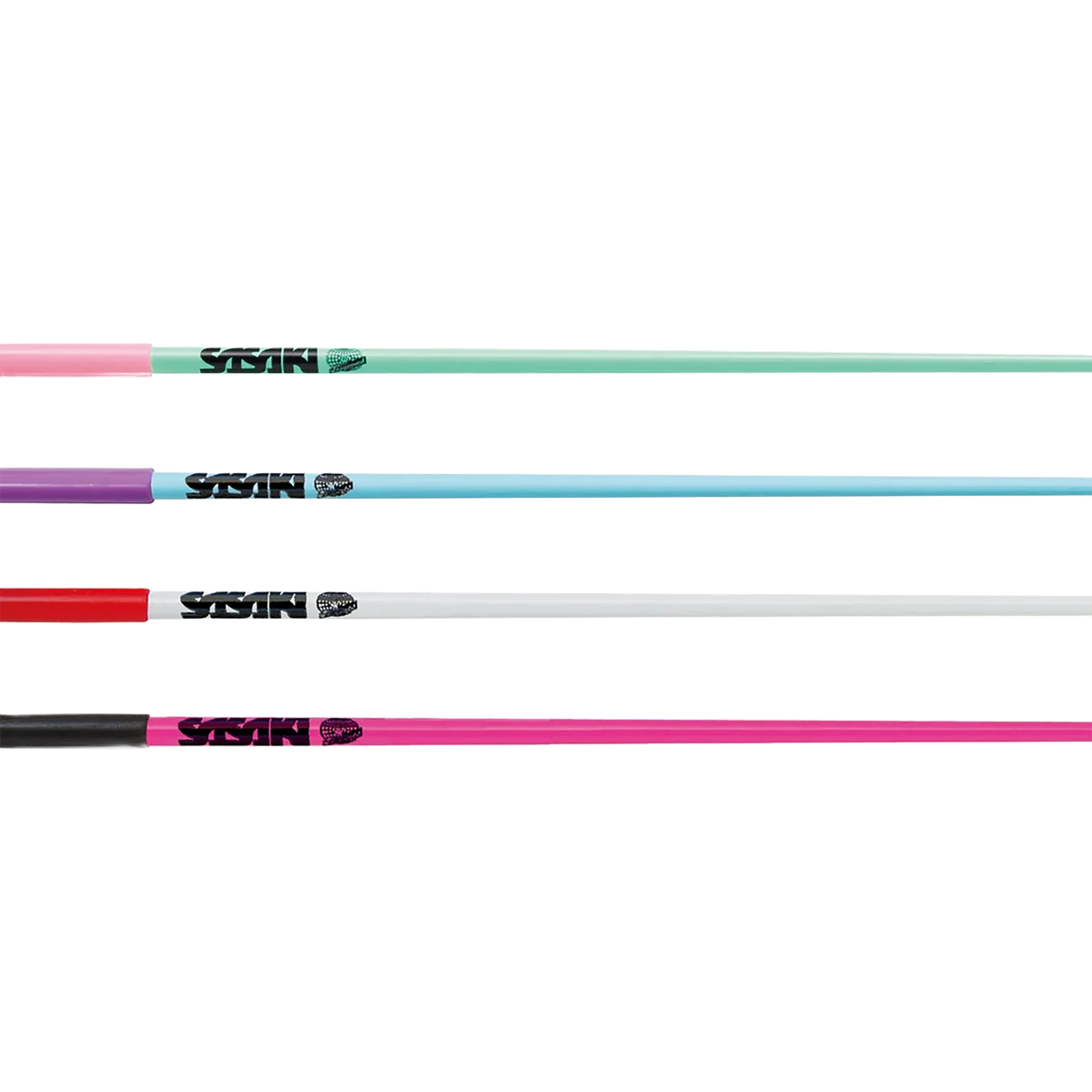 Sasaki Glass Short Stick rhythmic gymnastics ribbon stick, 57 cm, M-700JK-F - lanksti.lt