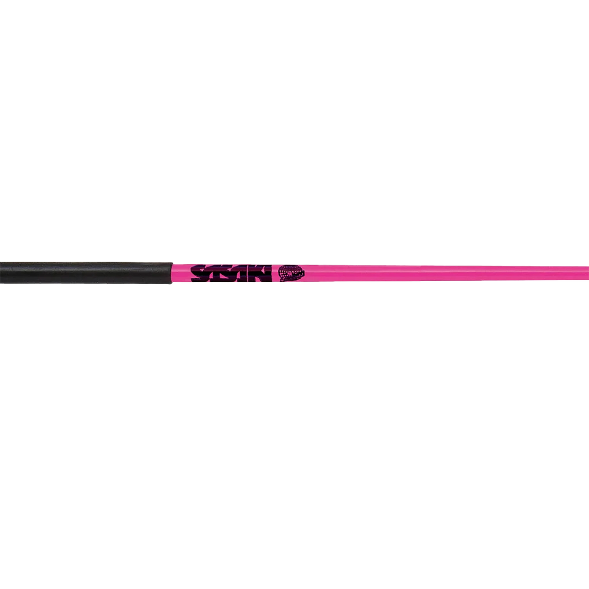 Sasaki Glass Short Stick rhythmic gymnastics ribbon stick, 57 cm, Pink x Black (P x B), M-700JK-F - lanksti.lt