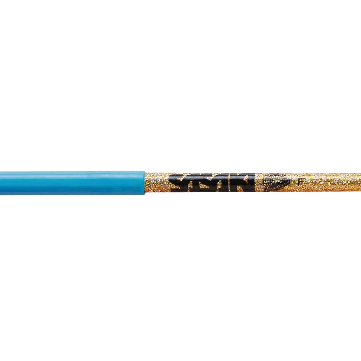 Sasaki Hologram Short Stick rhythmic gymnastics ribbon stick, 57 cm, Gold x Blue (GD x BU), M-781HJK-F - lanksti.lt