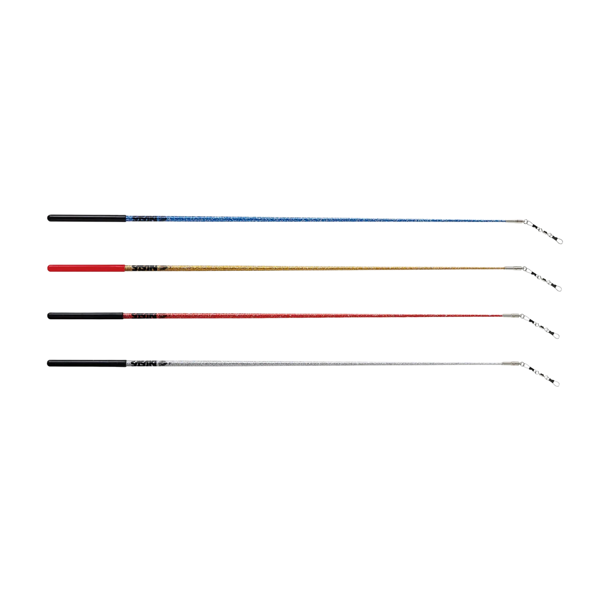 Sasaki Hologram Stick rhythmic gymnastics ribbon stick, 60 cm, M-781H-F - lanksti.lt