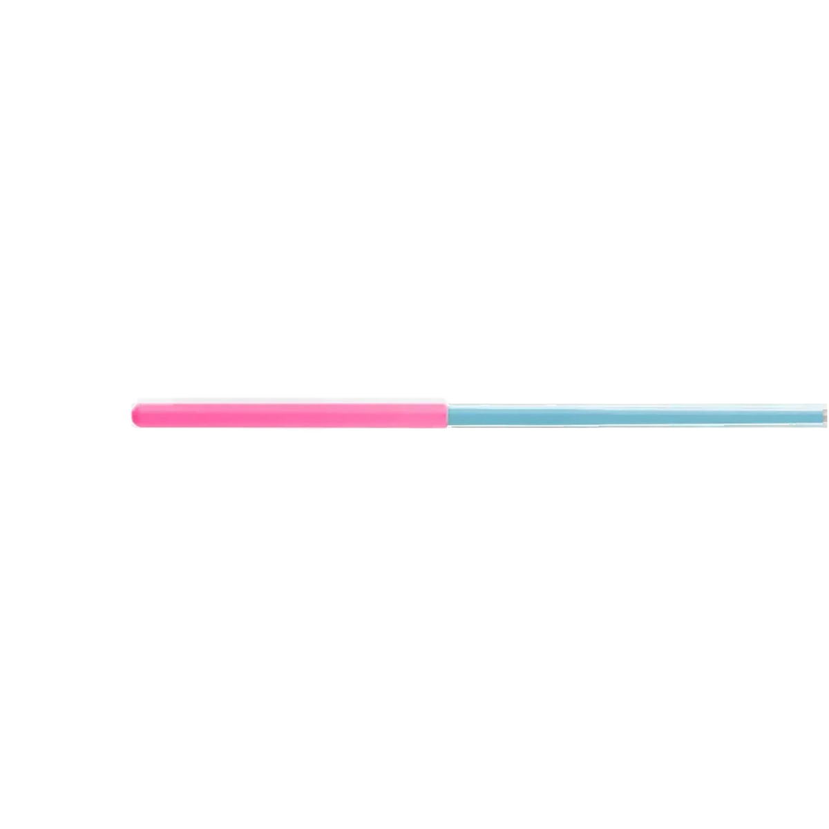 Sasaki Junior Glass Stick rhythmic gymnastics ribbon stick, 50 cm, Aqua Blue x Pink (AQBU x P), MJ-82 - lanksti.lt