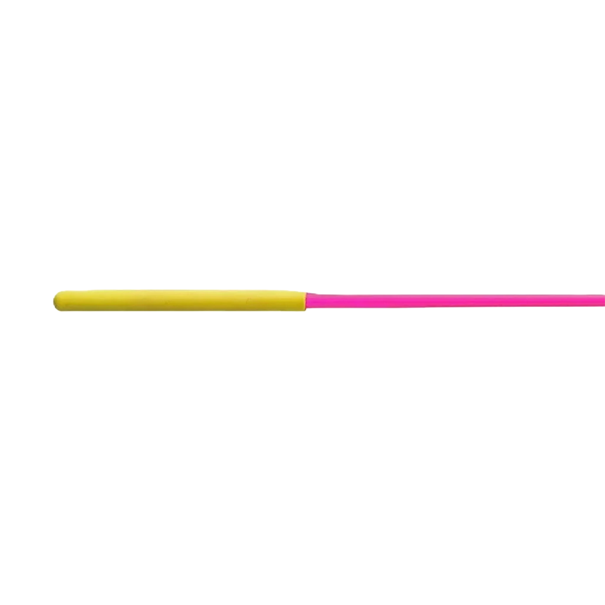 Sasaki Junior Glass Stick rhythmic gymnastics ribbon stick, 50 cm, Fluorescent Pink x Yellow (KEP x Y), MJ-82 - lanksti.lt