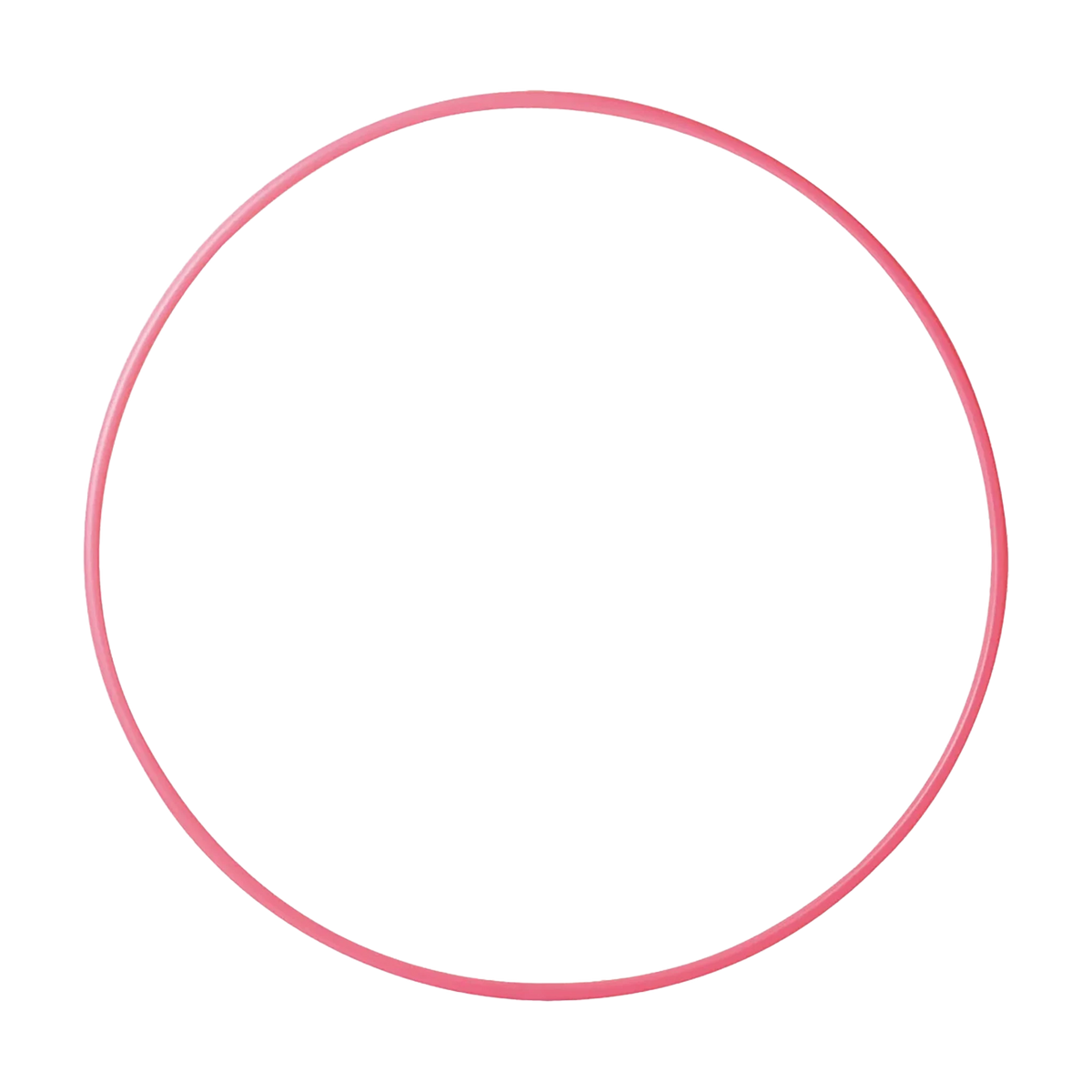 Sasaki Standard Hoop rhythmic gymnastics hoop, pink, M-13 P - lanksti.lt