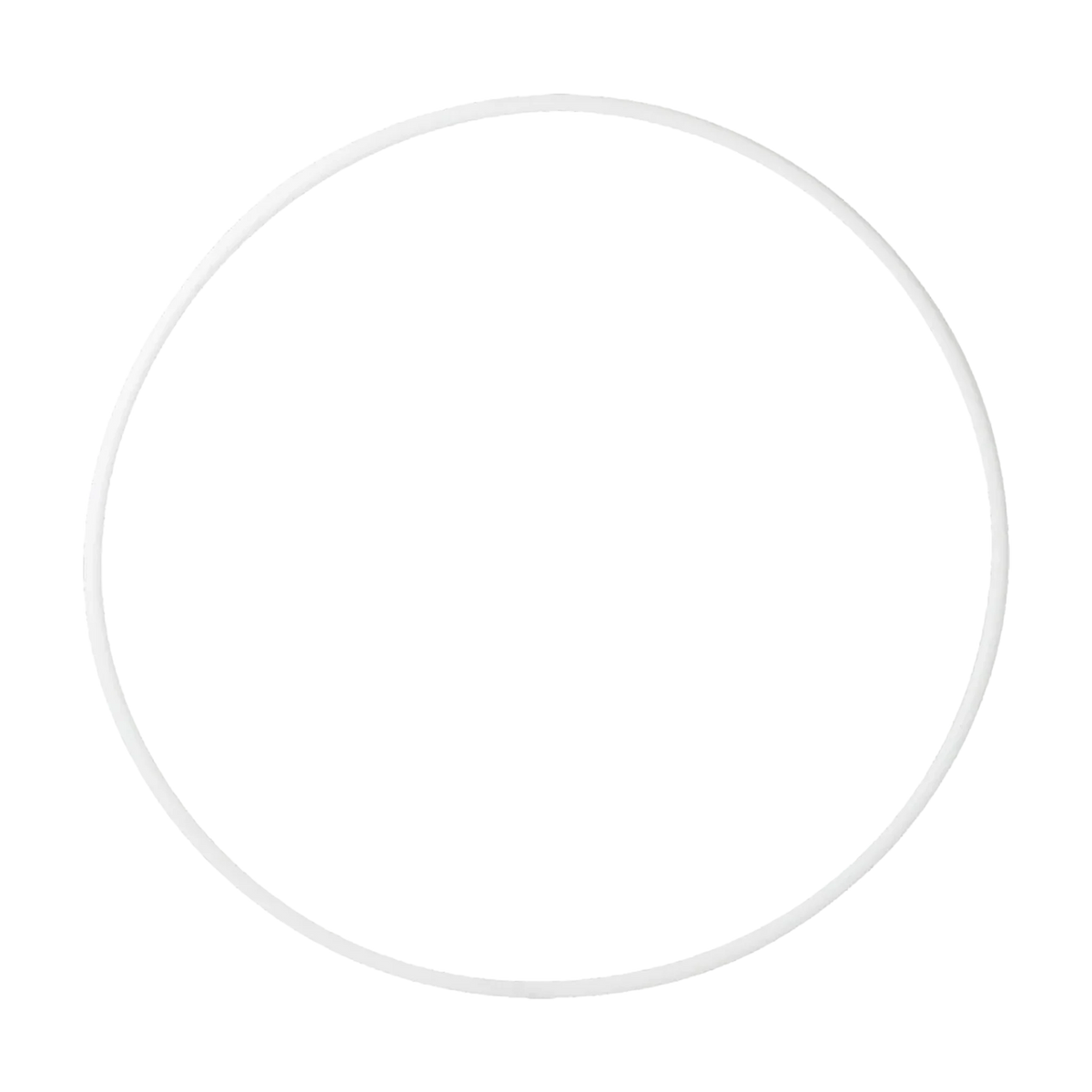 Sasaki Standard Hoop rhythmic gymnastics hoop, white, M-13 W - lanksti.lt