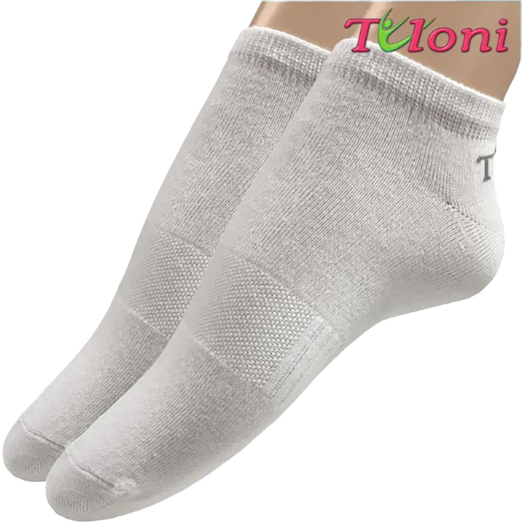 Baltos kojinės | White Training Socks Tuloni - Lanksti.lt
