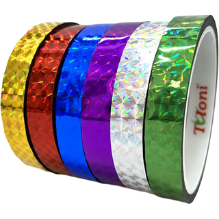 Tuloni lipni juosta įrankių dekorui „Marble Tape“