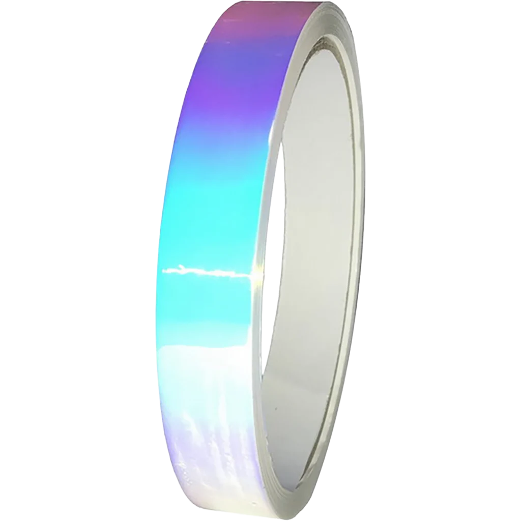 Lipni juosta meninės gimnastikos lankui | Tuloni Adhesive Tape Holographic Laser | Клейкая лента для обруча художественной гимнастики | Lanksti.lt