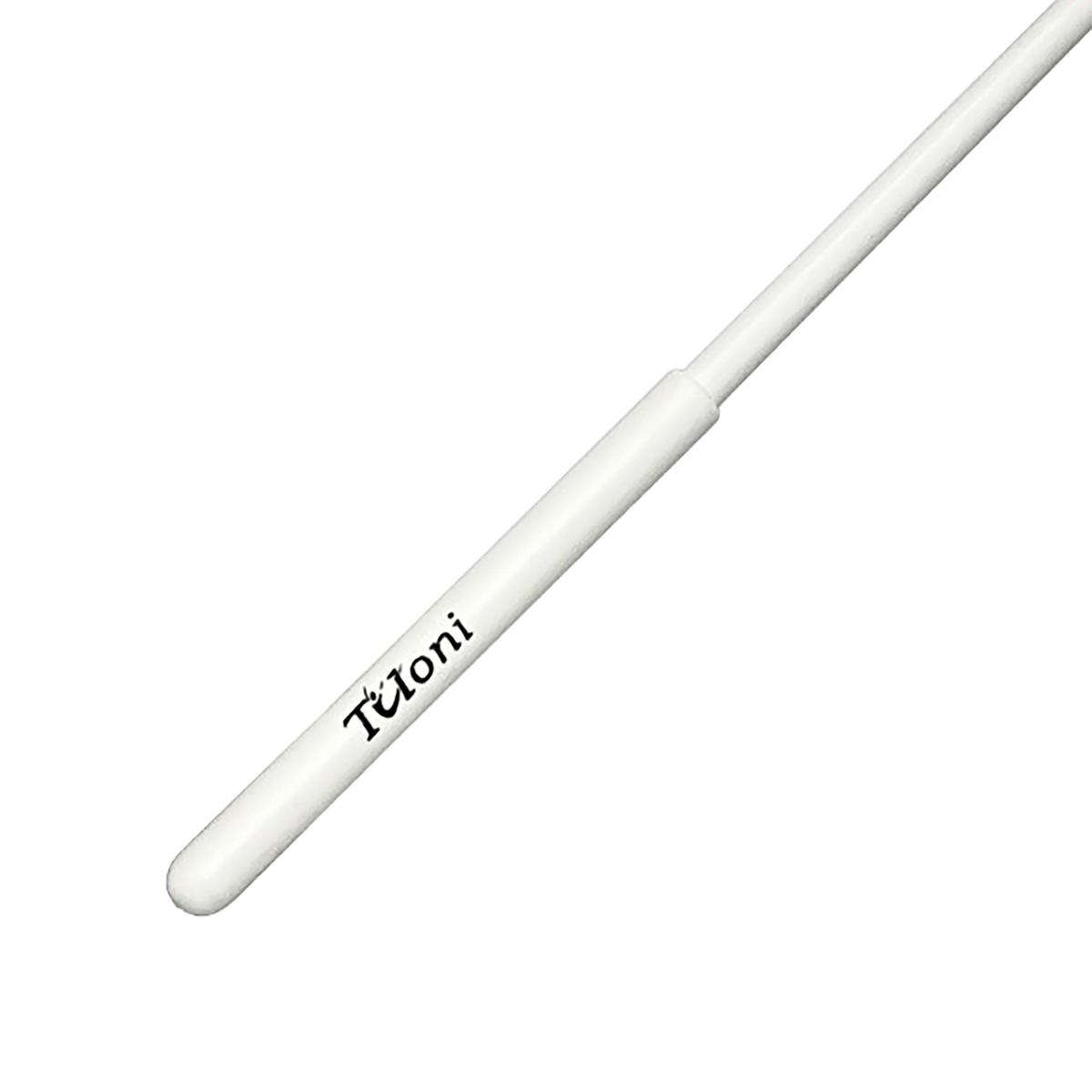 Tuloni Profi RG Stick rhythmic gymnastics ribbon stick, White, 50 cm, T1085, Tuloni lazdelė kaspinui - lanksti.lt