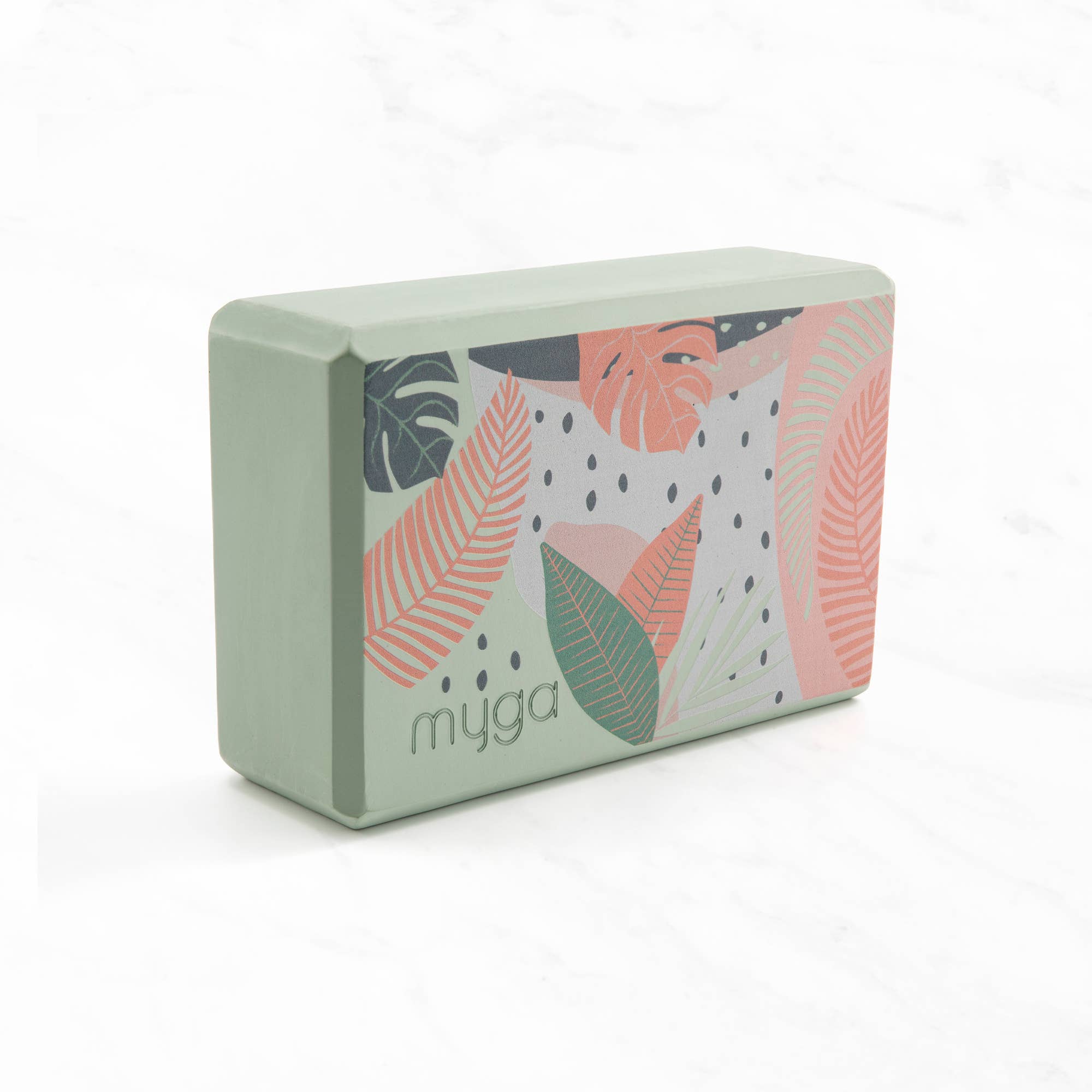 Jogos (balansavimo) blokelis | Stylish Yoga Block Palms Myga - Lanksti.lt